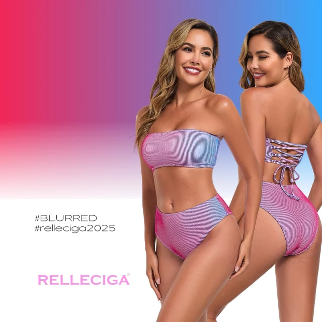 Letos jsme kouzlili! 🪄 Kolekce BLURRED je spojením oblíbených střihů, které jsou trendy a látky, která poutá pohledy. 🔥👙 www.relleciga.cz/kolekce/blurred